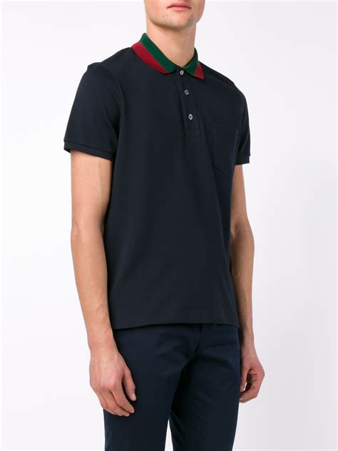 gucci diamond pattern polo shirt|Gucci navy striped polo shirt.